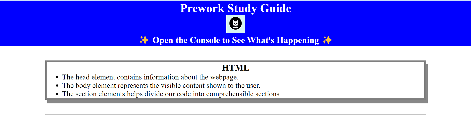 preview image of Study Guide project